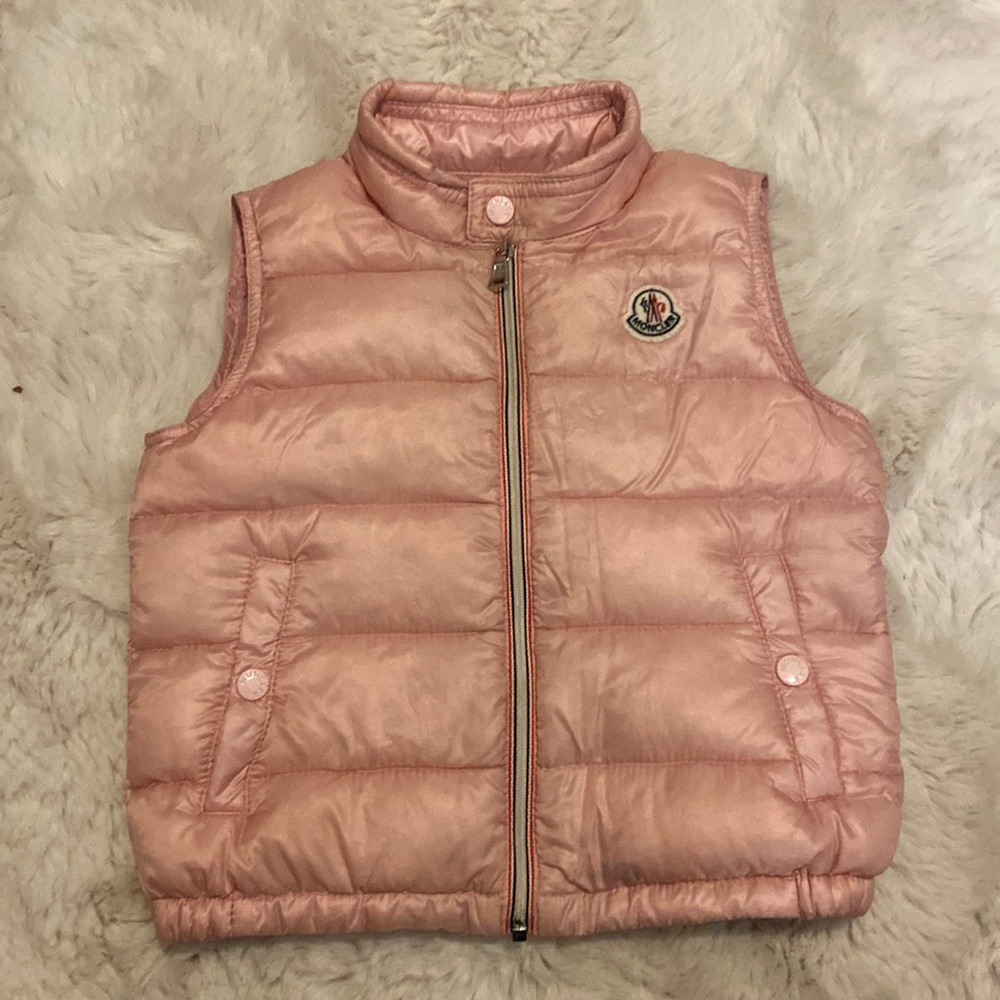 Kids Moncler puffer vest